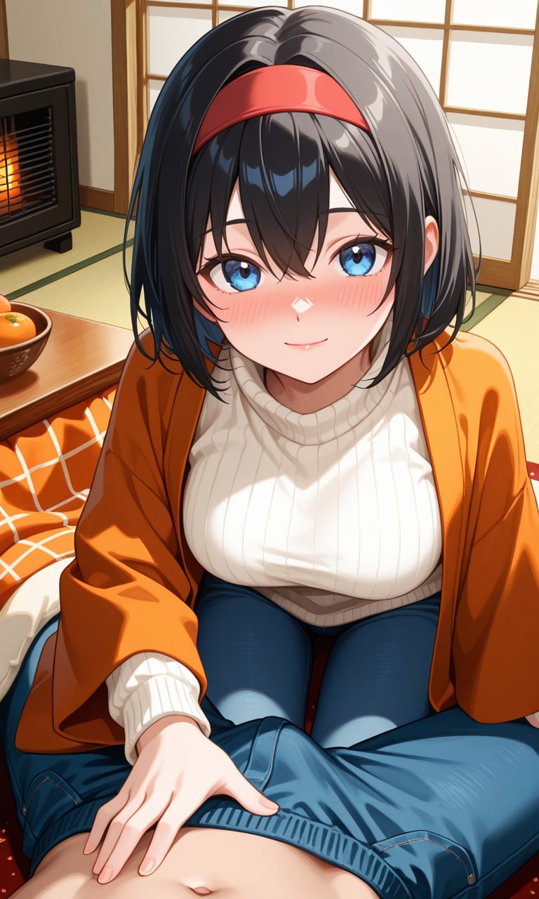 幼馴染との寝正月　ー　誘惑のひととき