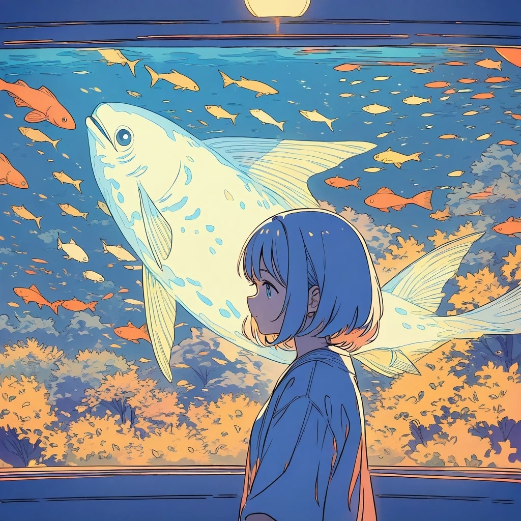 さかなー | の人気AIイラスト・グラビア