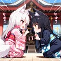 神前おキツネポーズバトル 6枚目