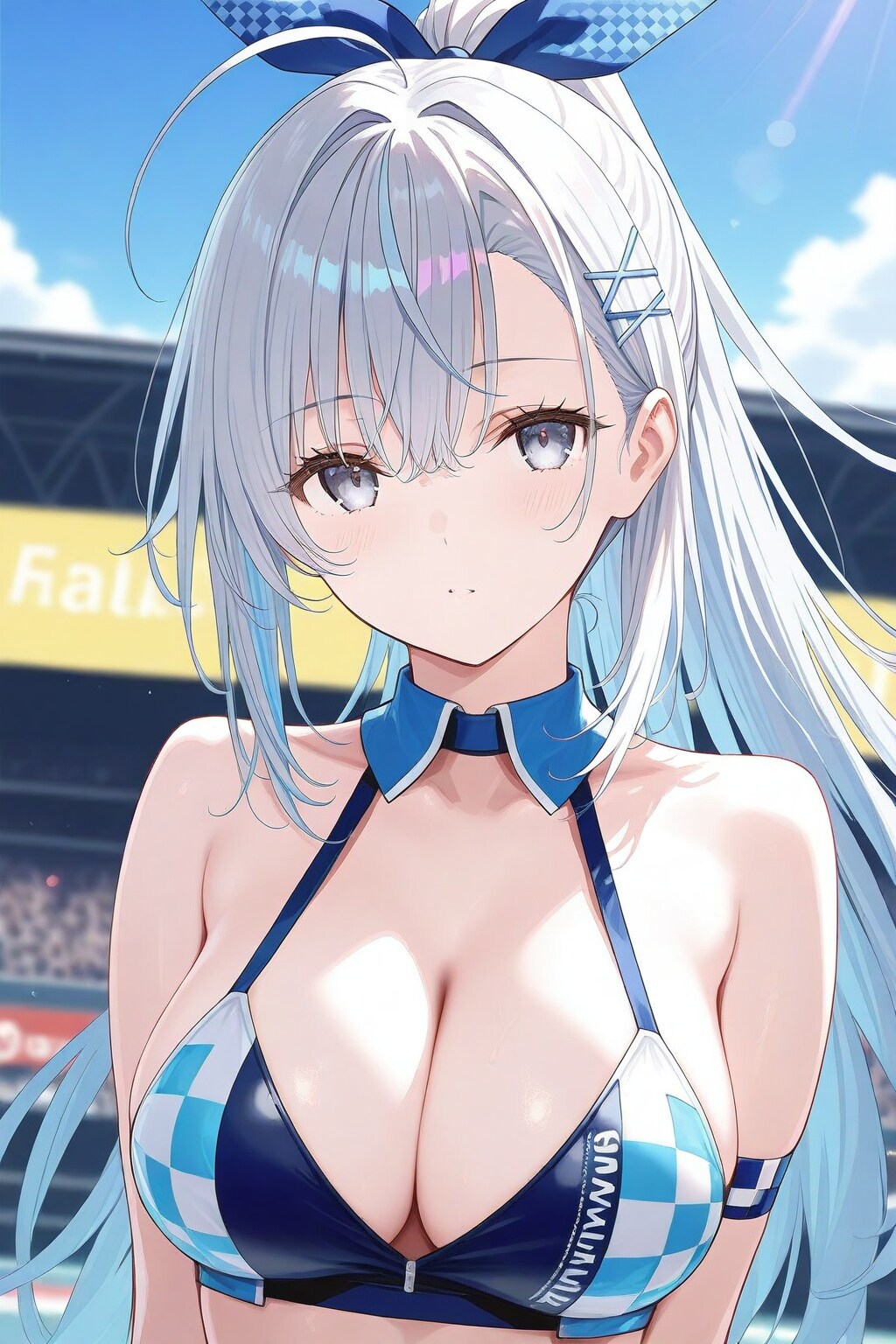 レースクイーン銀ポニさん①