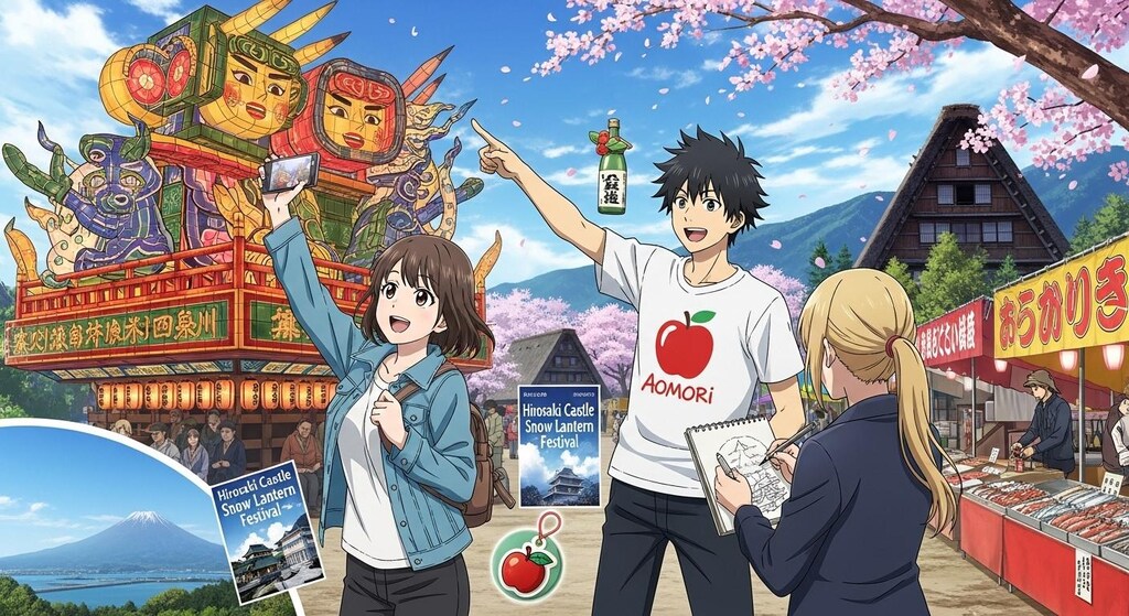 青森県のなかをしらべた