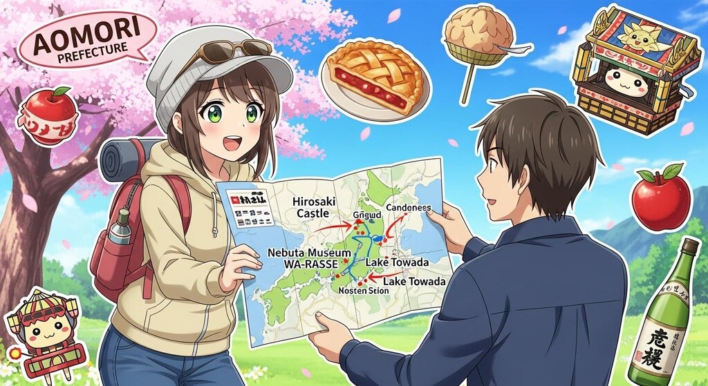 青森県のなかをしらべた