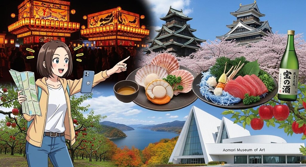 青森県のなかをしらべた