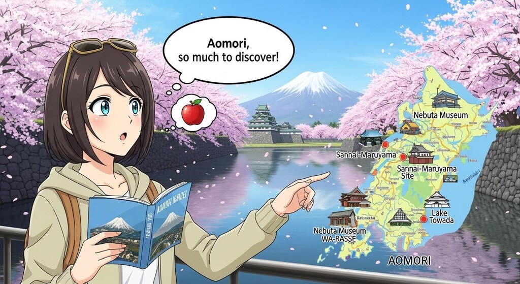 青森県のなかをしらべた