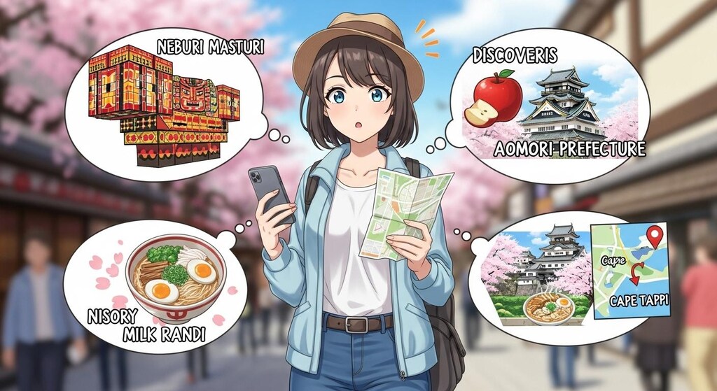 青森県のなかをしらべた