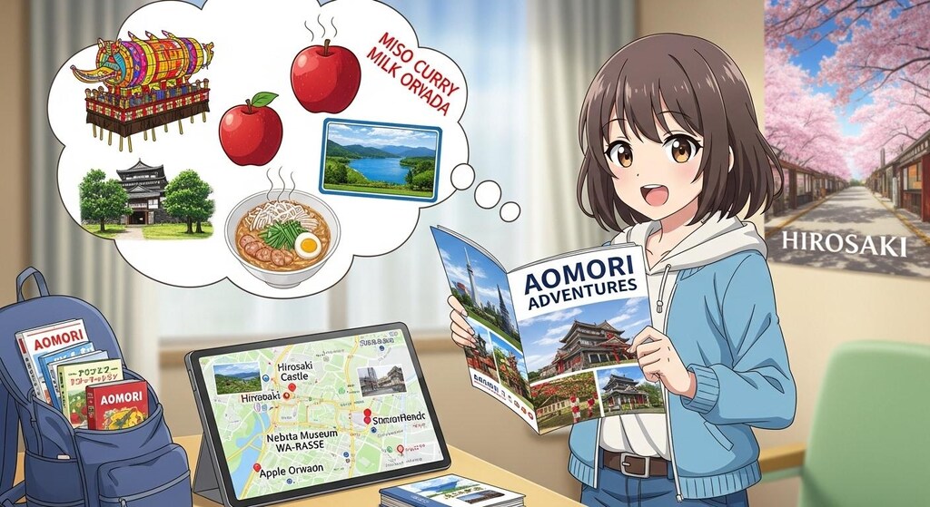 青森県のなかをしらべた