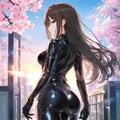 ラバースーツのしぶりん(PixAI版) 6枚目