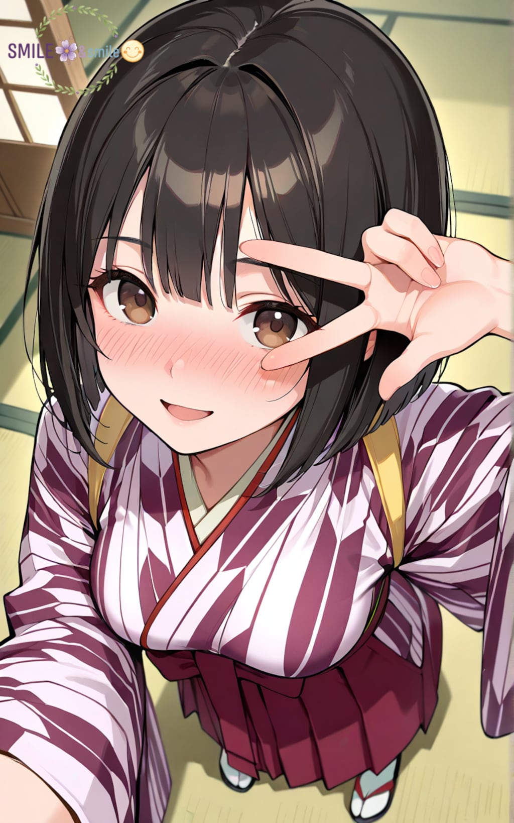 【今日の自撮り】大正ロマン