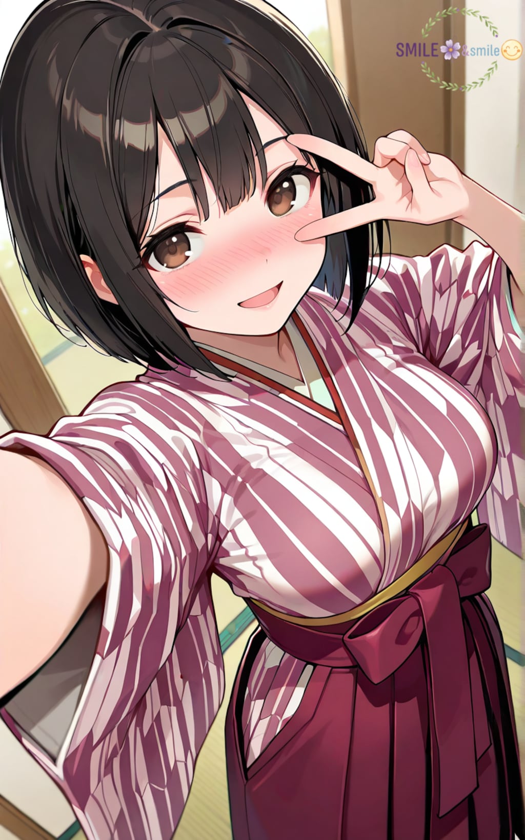 【今日の自撮り】大正ロマン