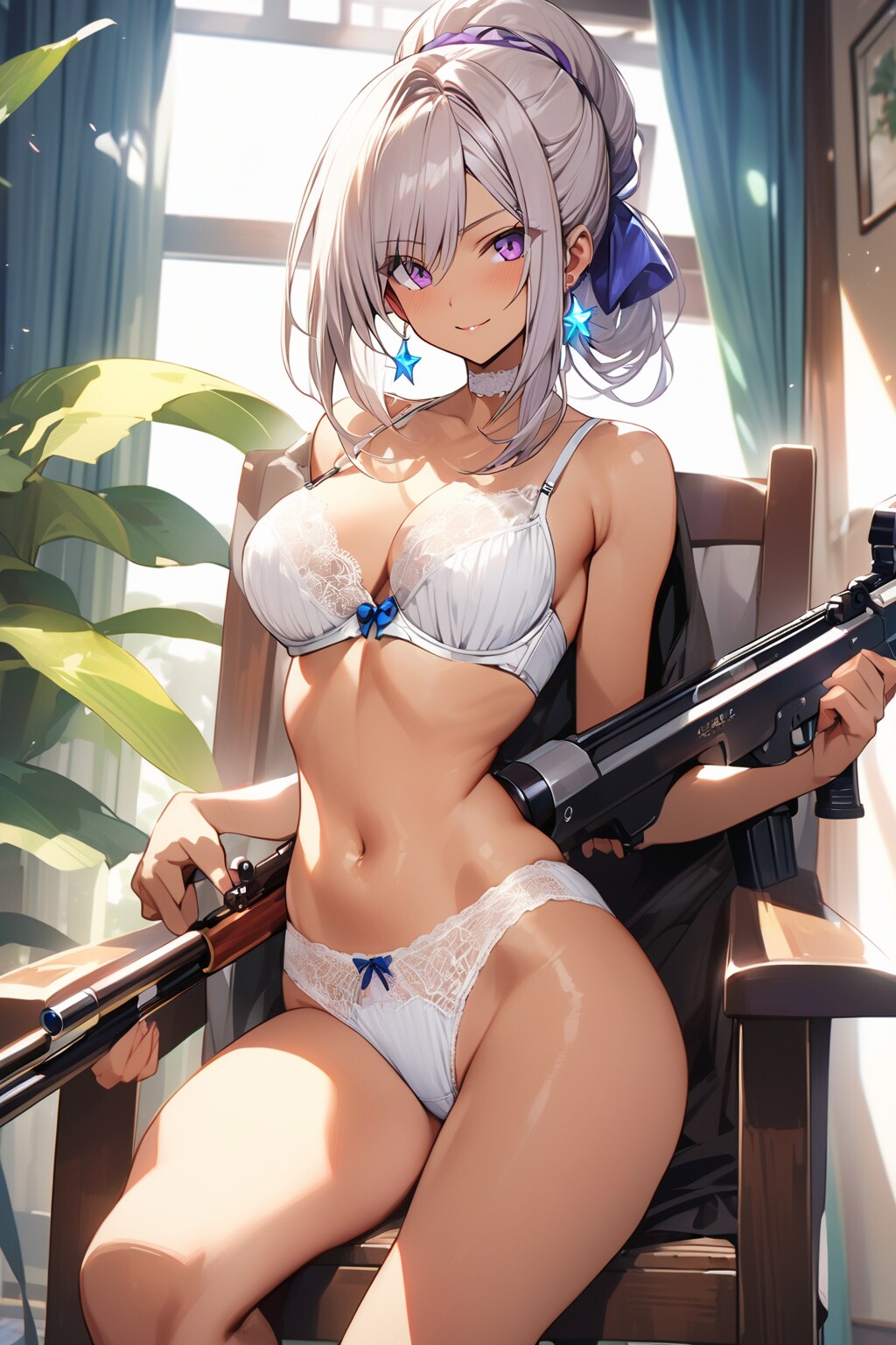 ダークエルフのスナイパー 「あんたの敵は、全員始末したぜ！」 ー Ver.02 #品質ガチャ適用 ー
