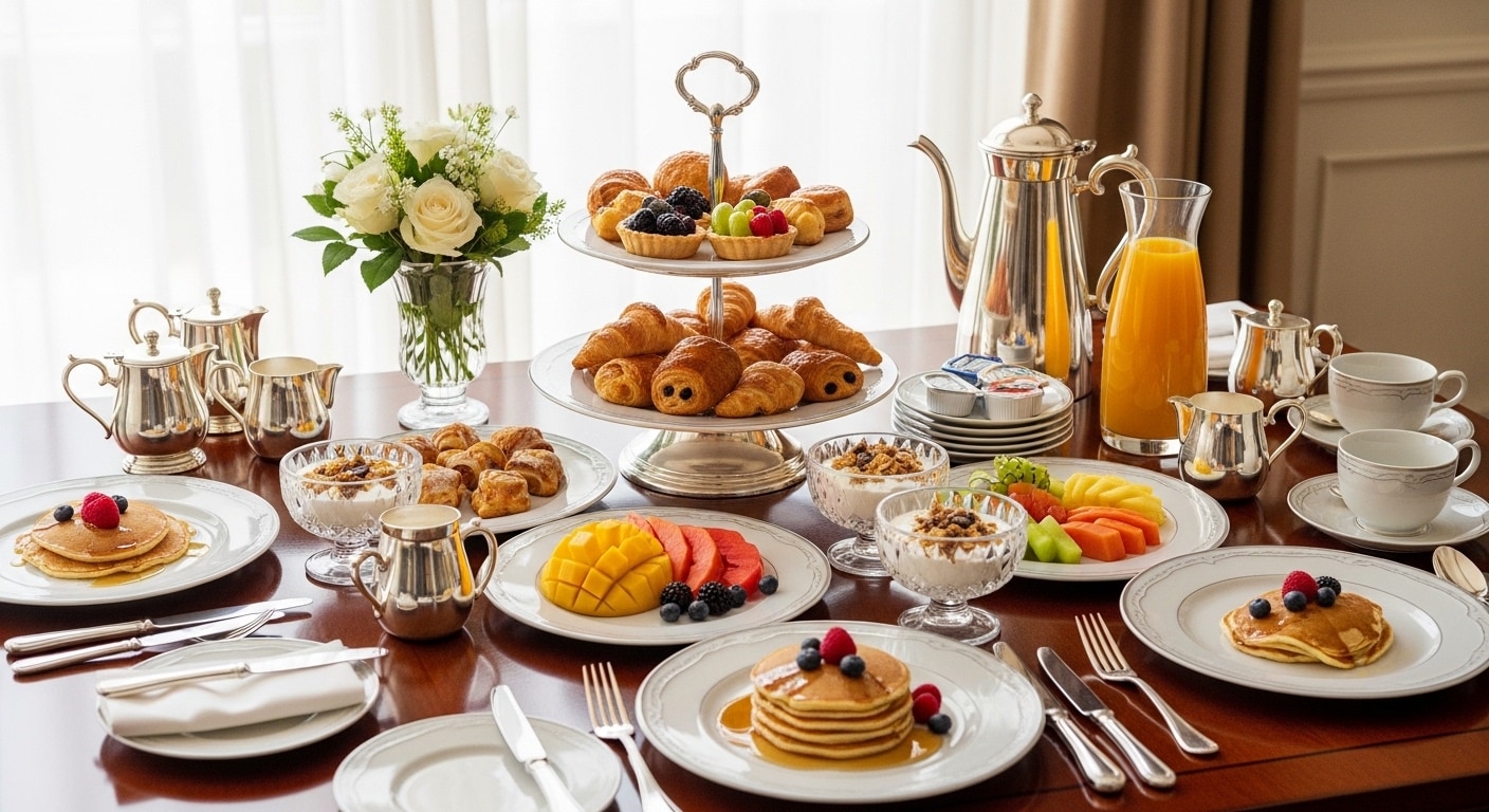 摩訶不思議食堂の朝食セット | の人気AIイラスト・グラビア