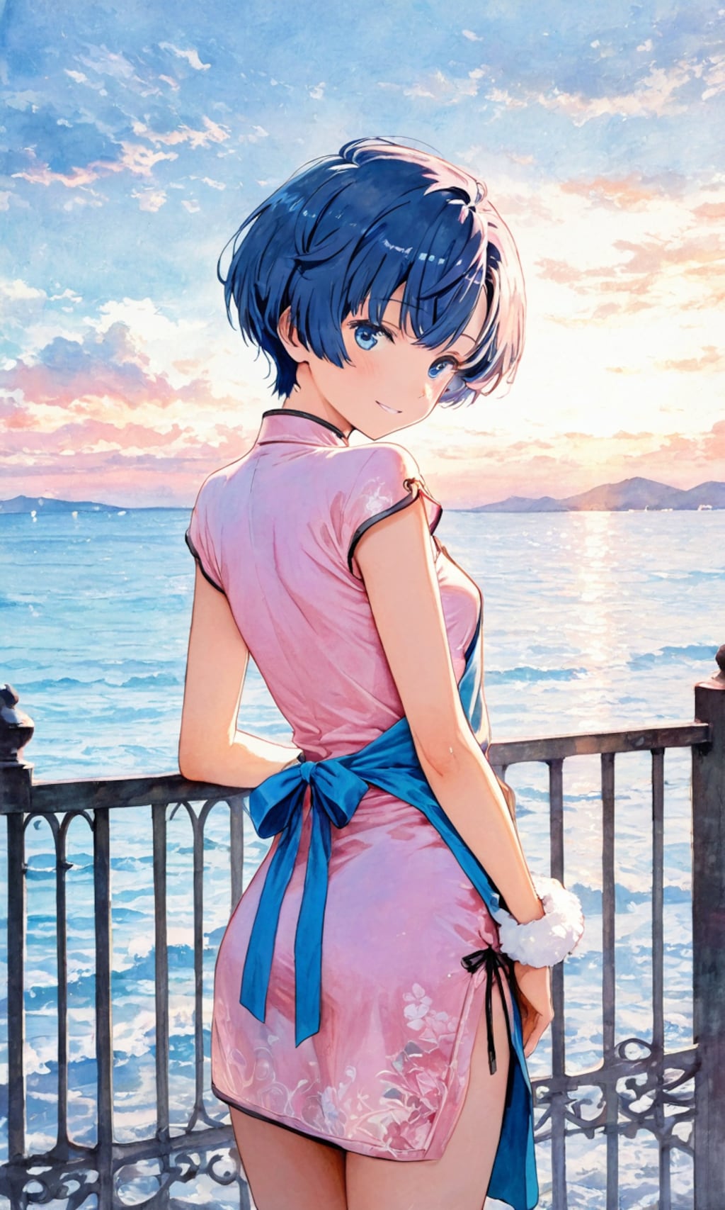 チャイナドレスの柑菜ちゃん