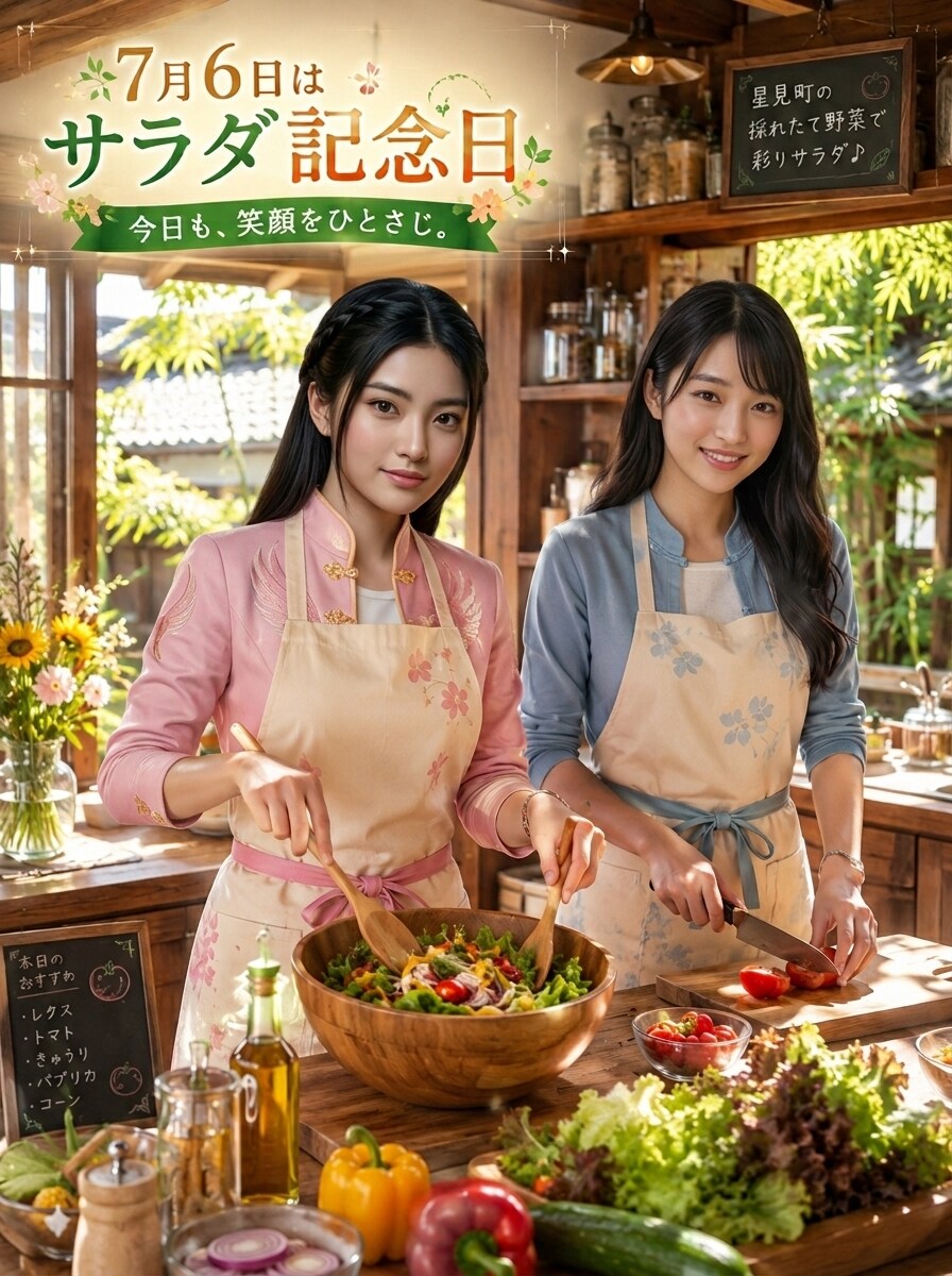 ７月6日はサラダ記念日