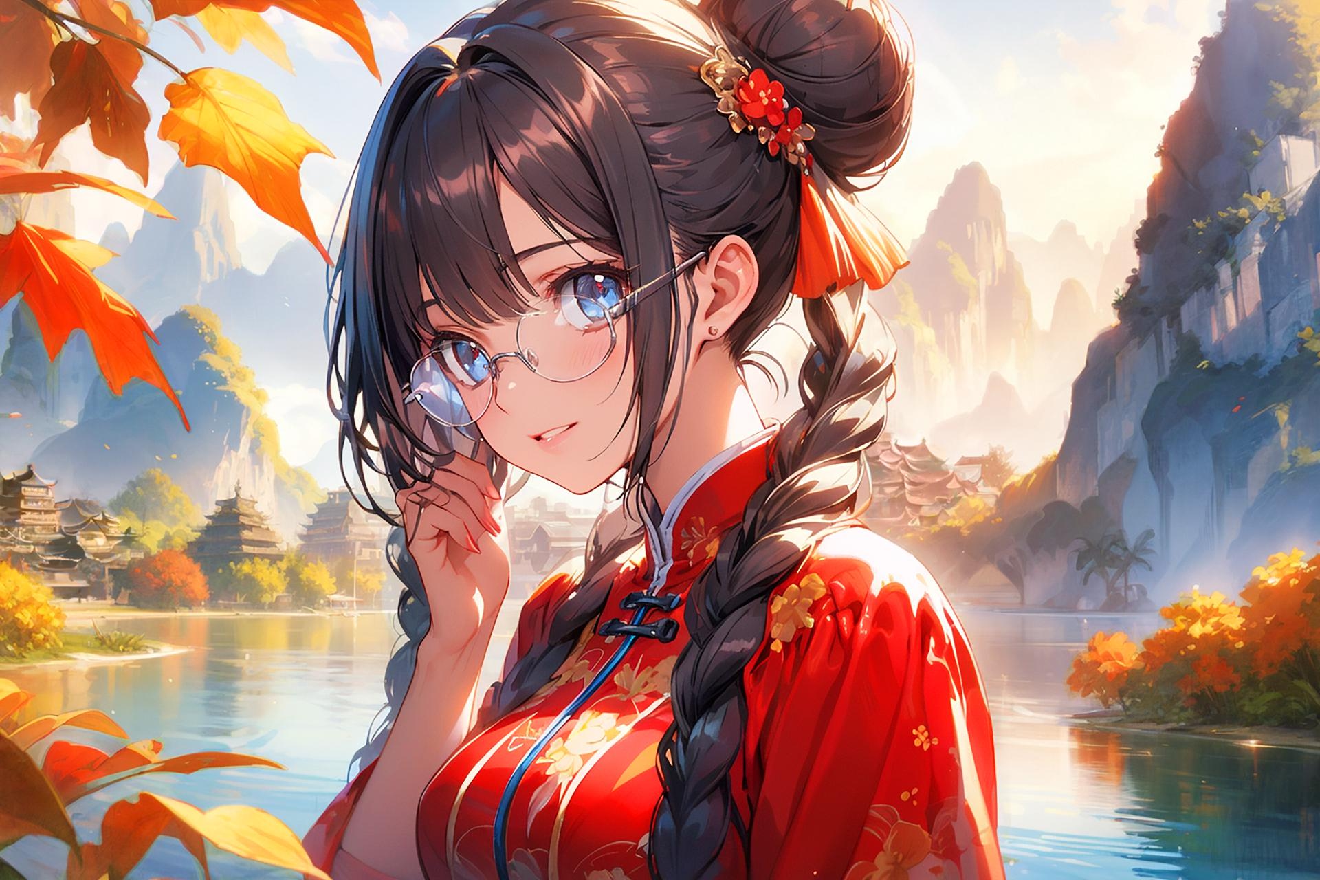 チャイナガール8 | の人気AIイラスト・グラビア