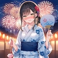 はだけたゆかた 2枚目