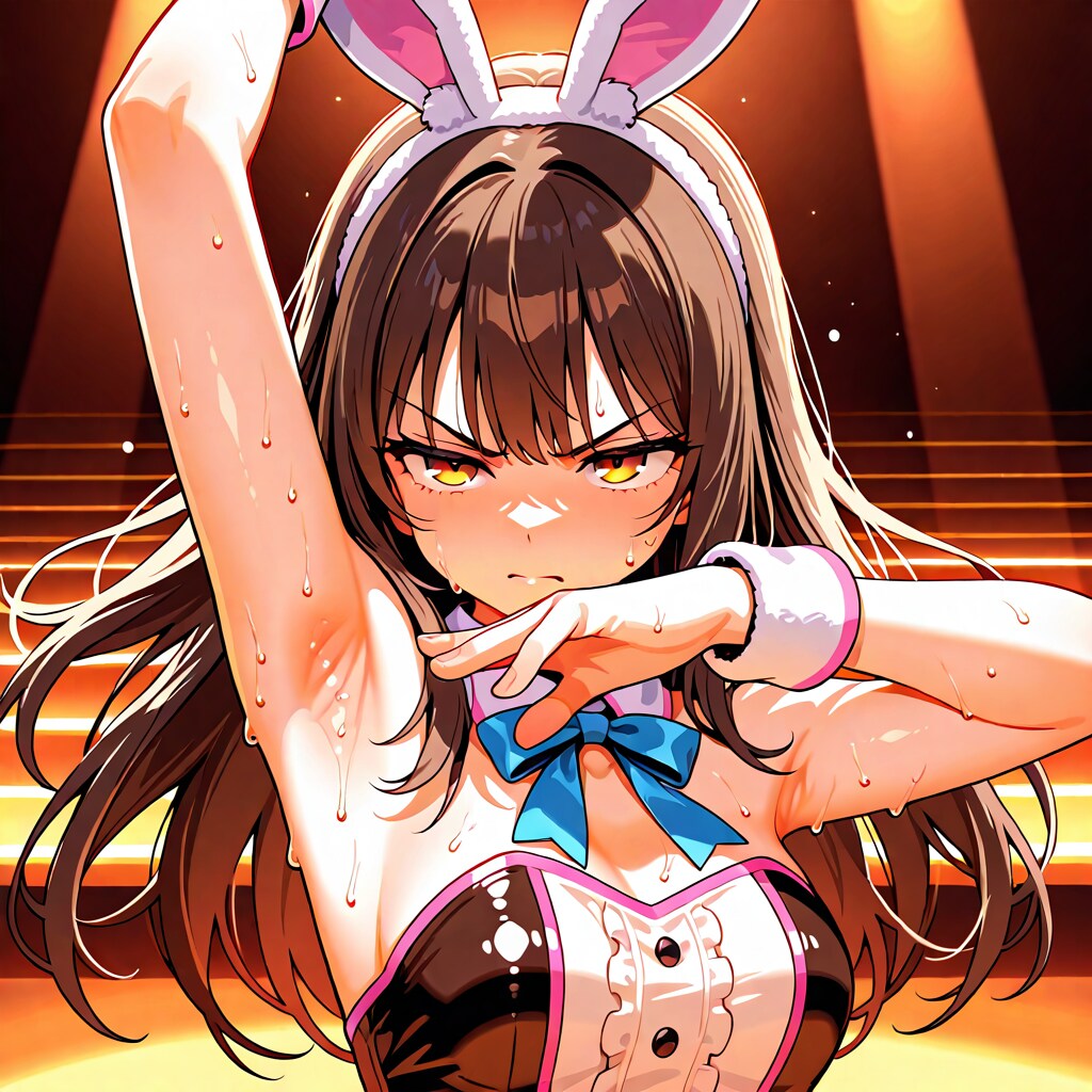 壇上のバニーガール（アイドル）