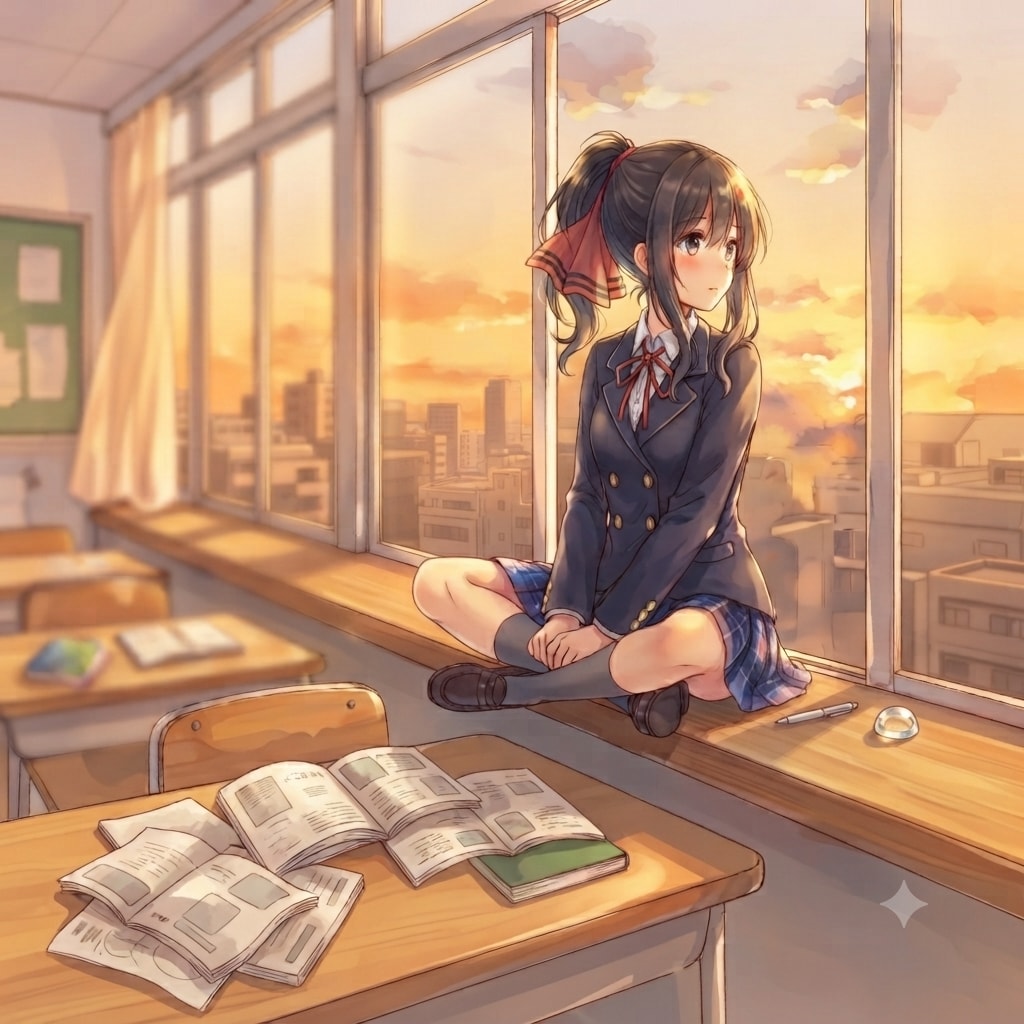 夕ぐれ
