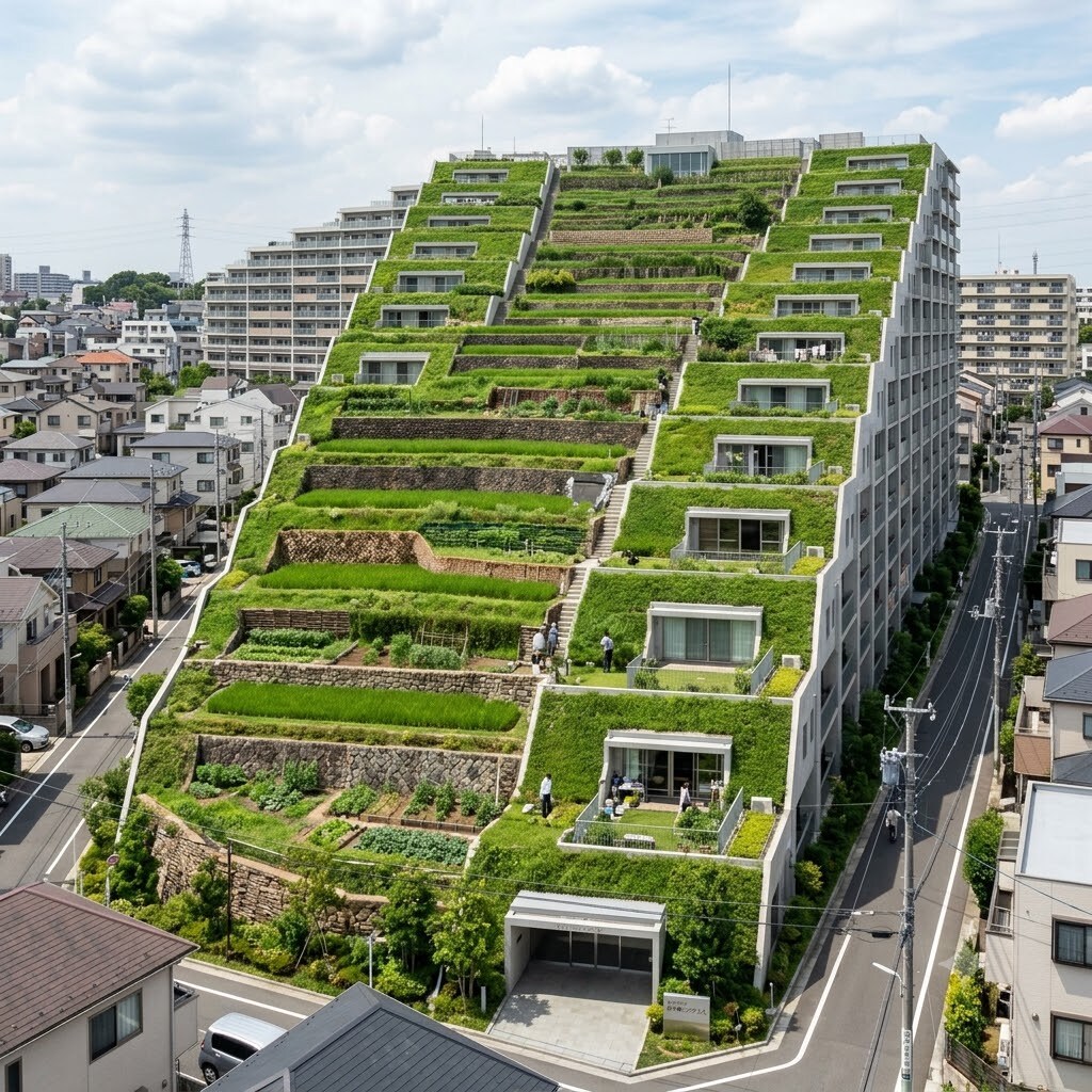 段々畑マンション