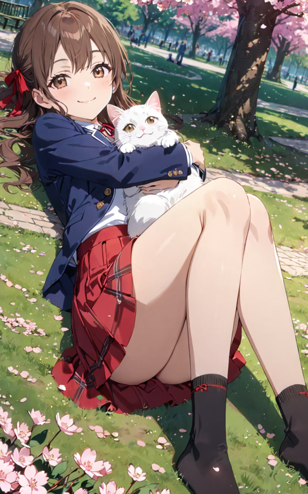 猫と陽春とモフる君