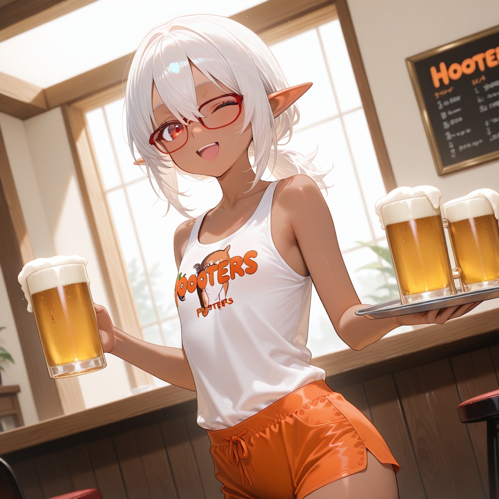 あのアメリカンなレストランの制服