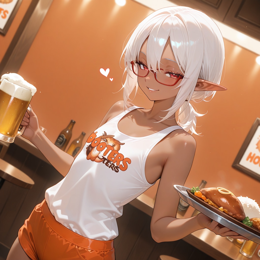 あのアメリカンなレストランの制服