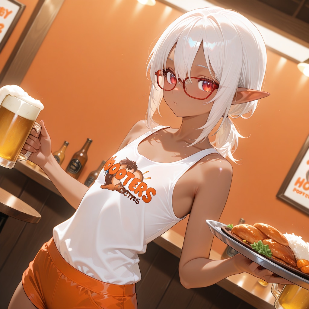 あのアメリカンなレストランの制服