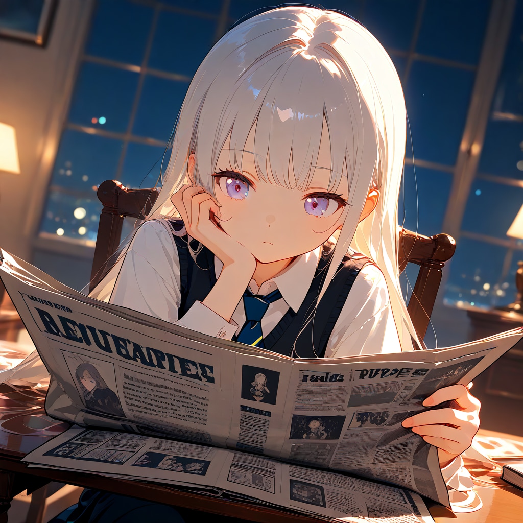 Ink and Silence / 紙面に沈む夜