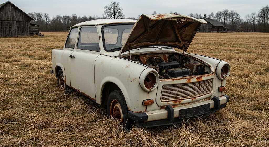 トラバントの廃車
