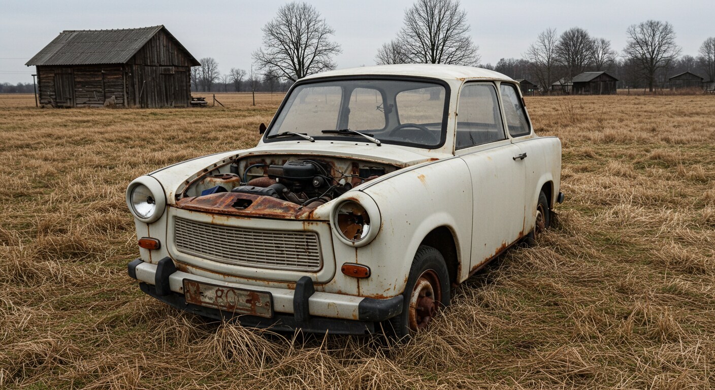 トラバントの廃車 | の人気AIイラスト・グラビア