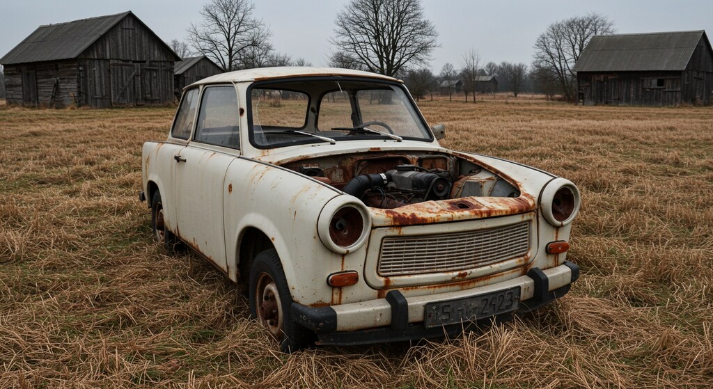 トラバントの廃車