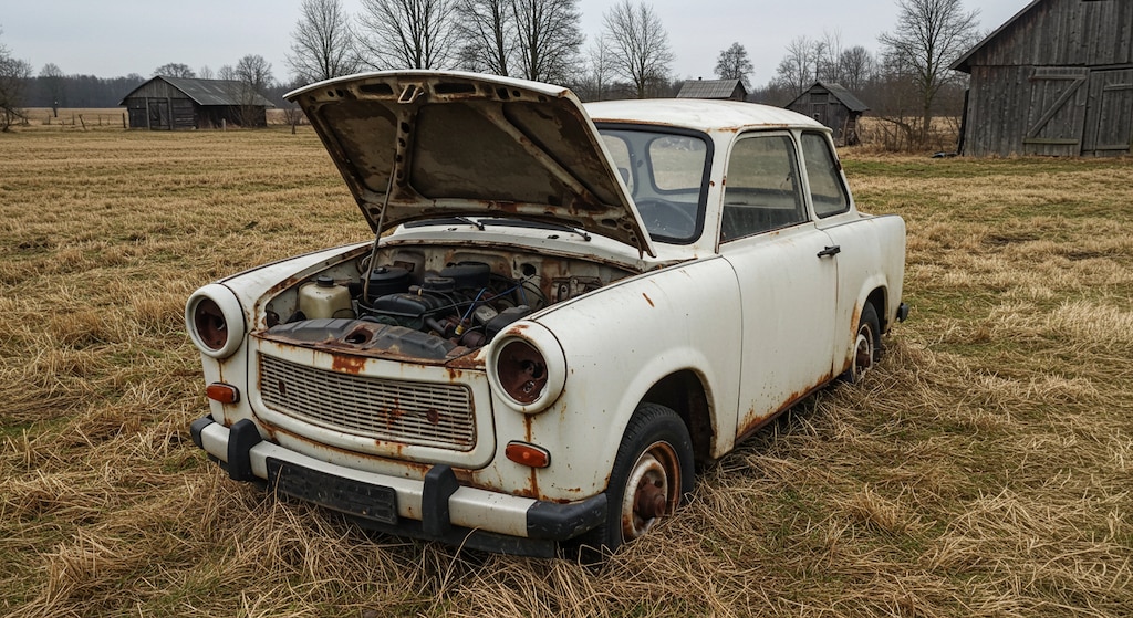 トラバントの廃車