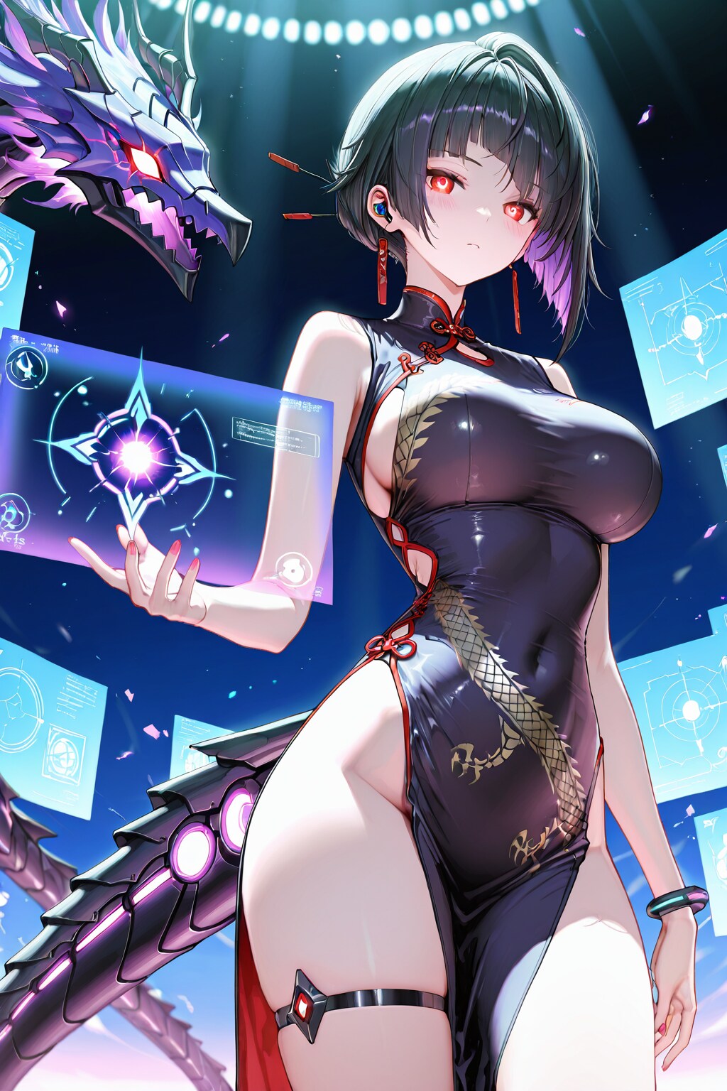 🐲ドラゴニア王国の「闇の演算者」 第三十王女：アストライア・ドラゴニア（Astraea Dragonia）