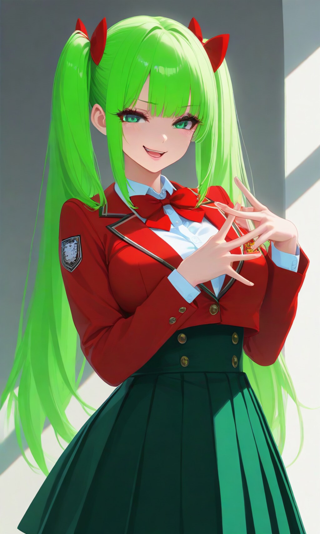 悪役な雰囲気なあおいちゃん