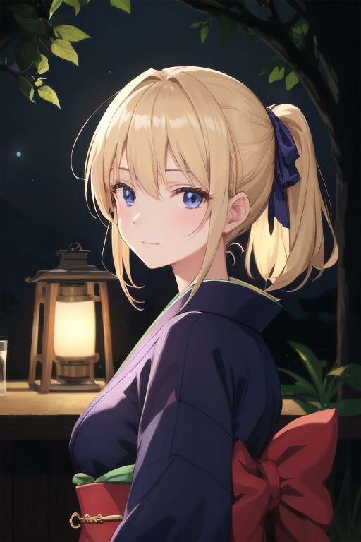 灯りに浮かぶ | の人気AIイラスト・グラビア