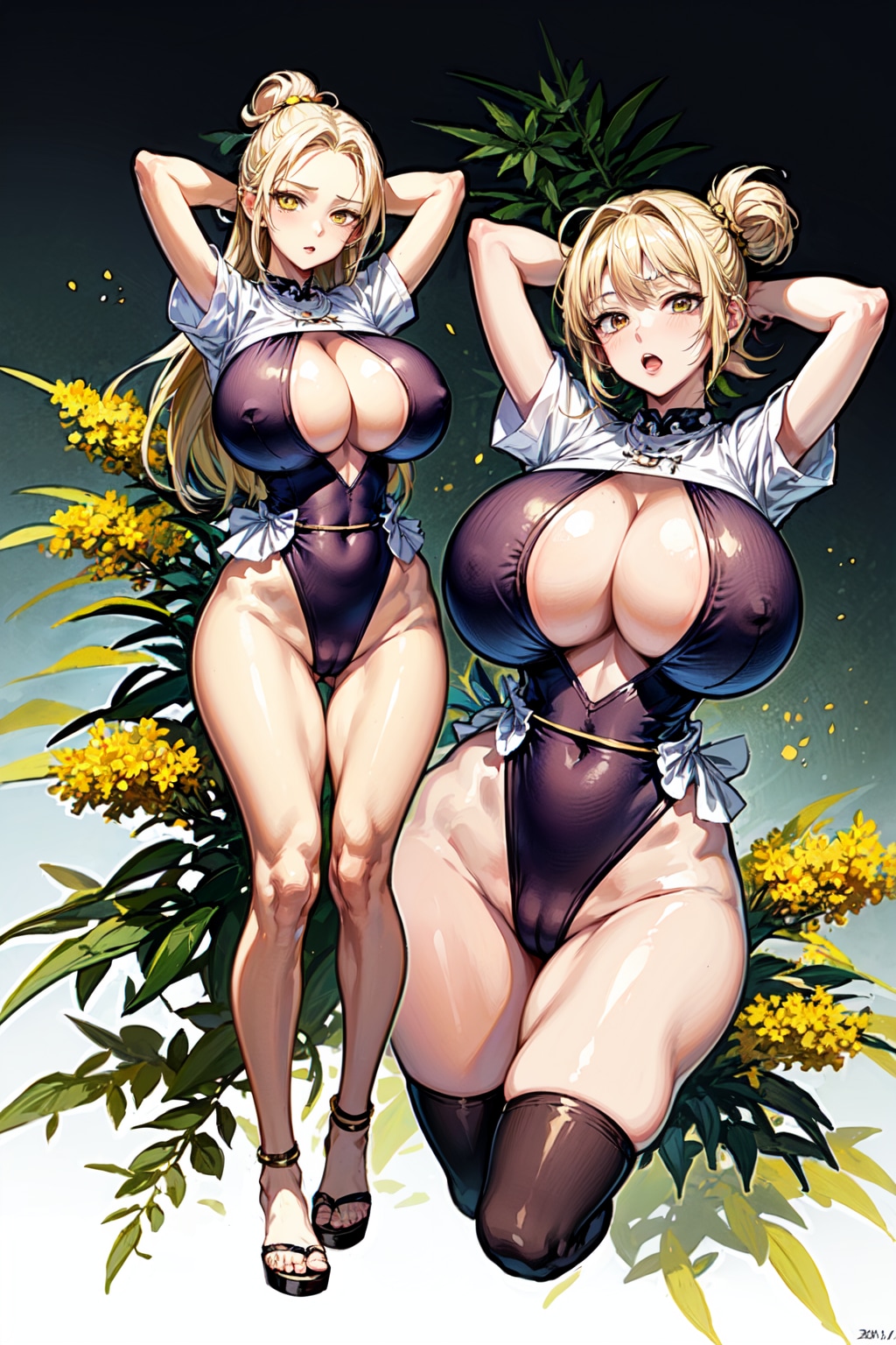 前開き水着+α