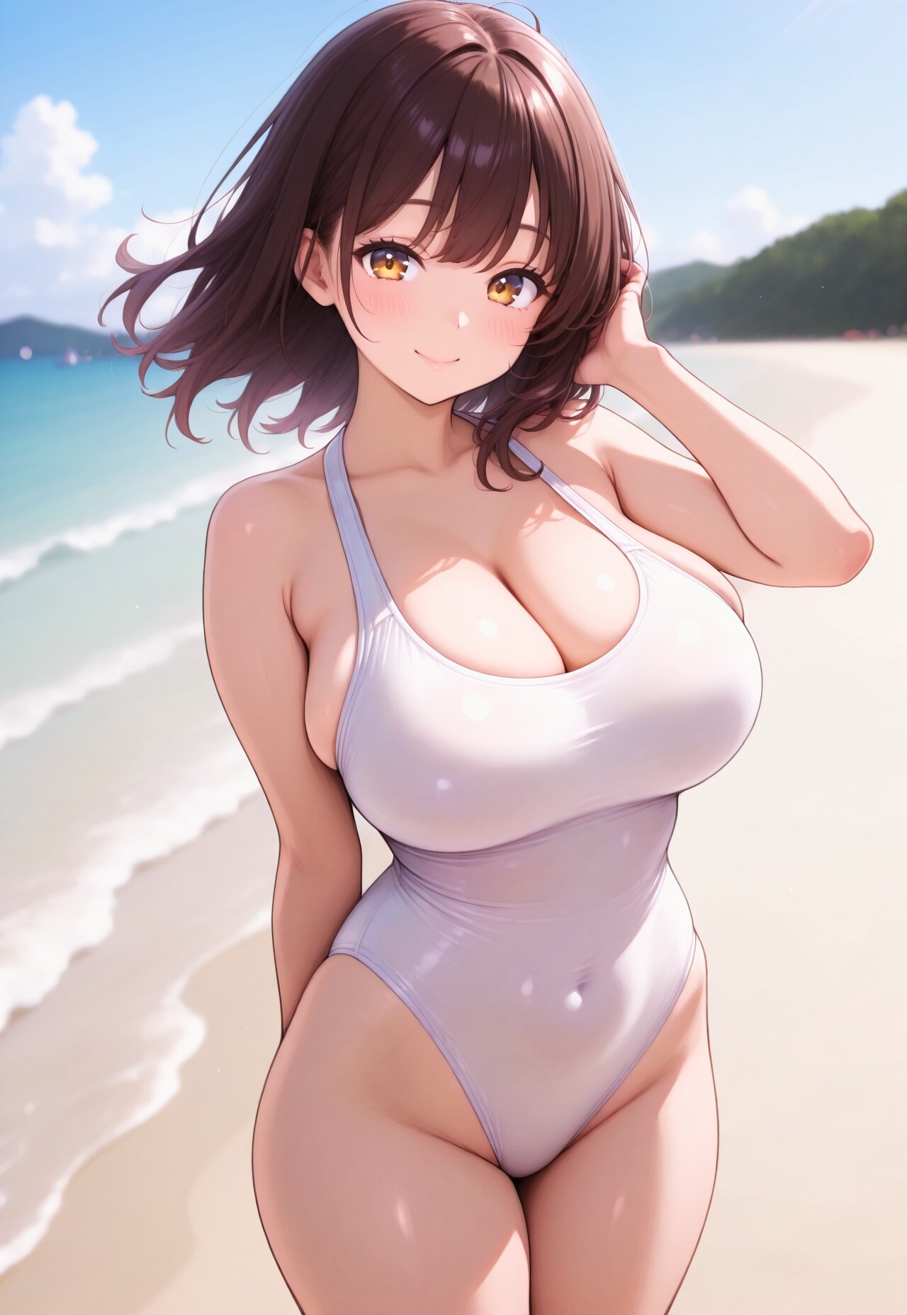 447（白い水着）