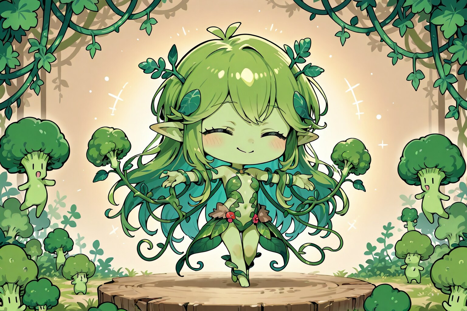 DRYADちゃん　デフォルメ