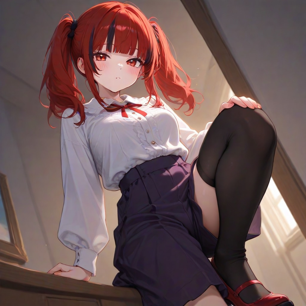 悩殺ポーズ。よろこべよ。