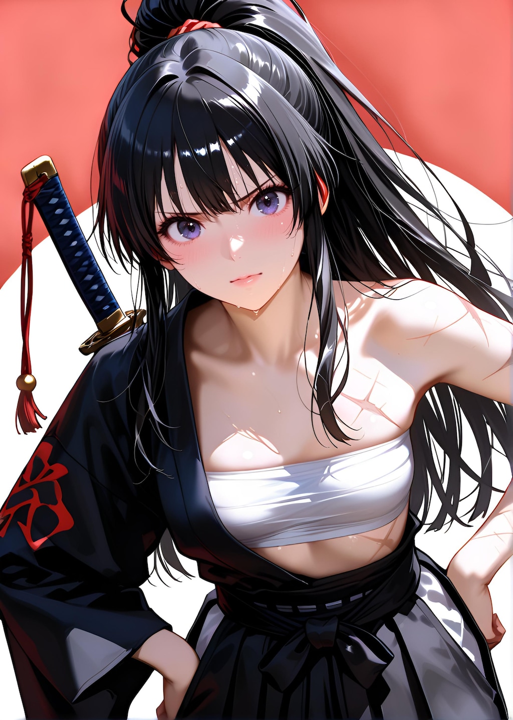 夢乃春樹（YumenoHaruki）　刀剣　帯刀