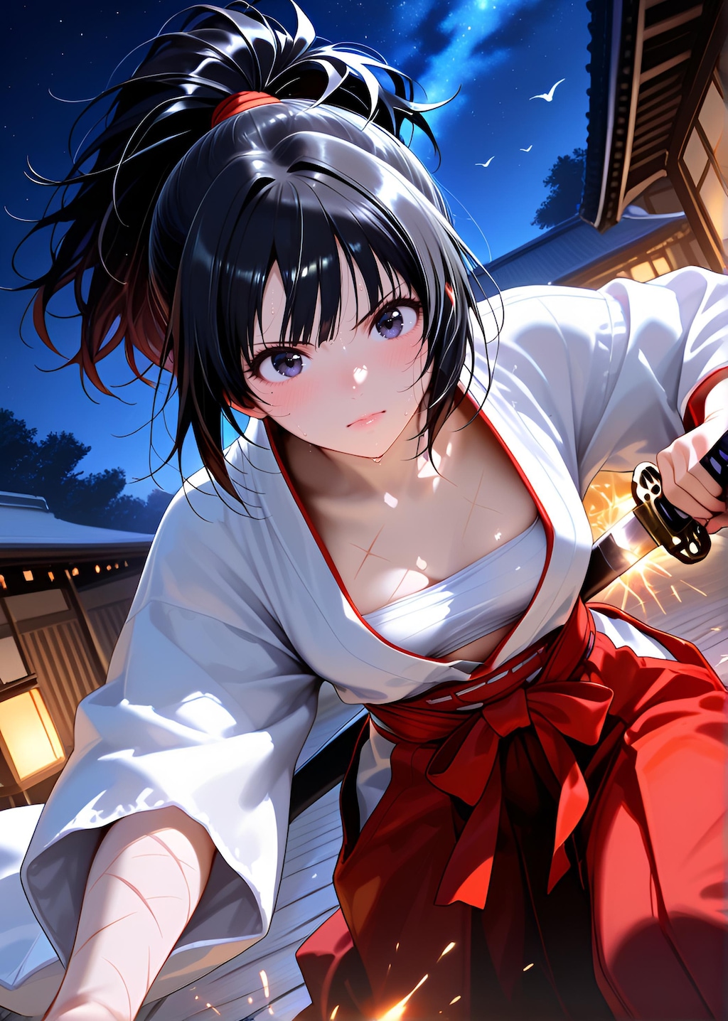 夢乃春樹（YumenoHaruki）　刀剣　帯刀