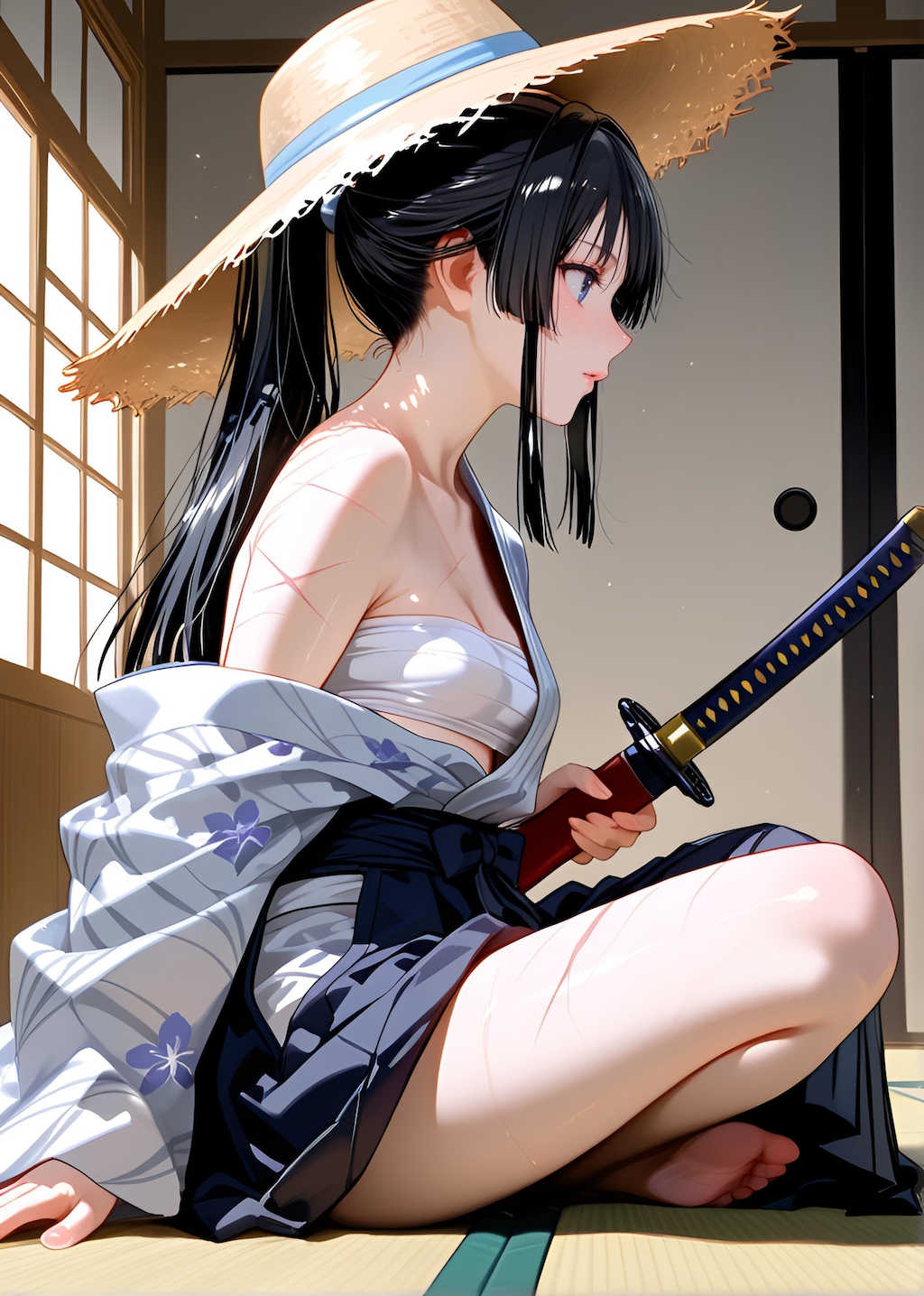 夢乃春樹（YumenoHaruki）　刀剣　帯刀