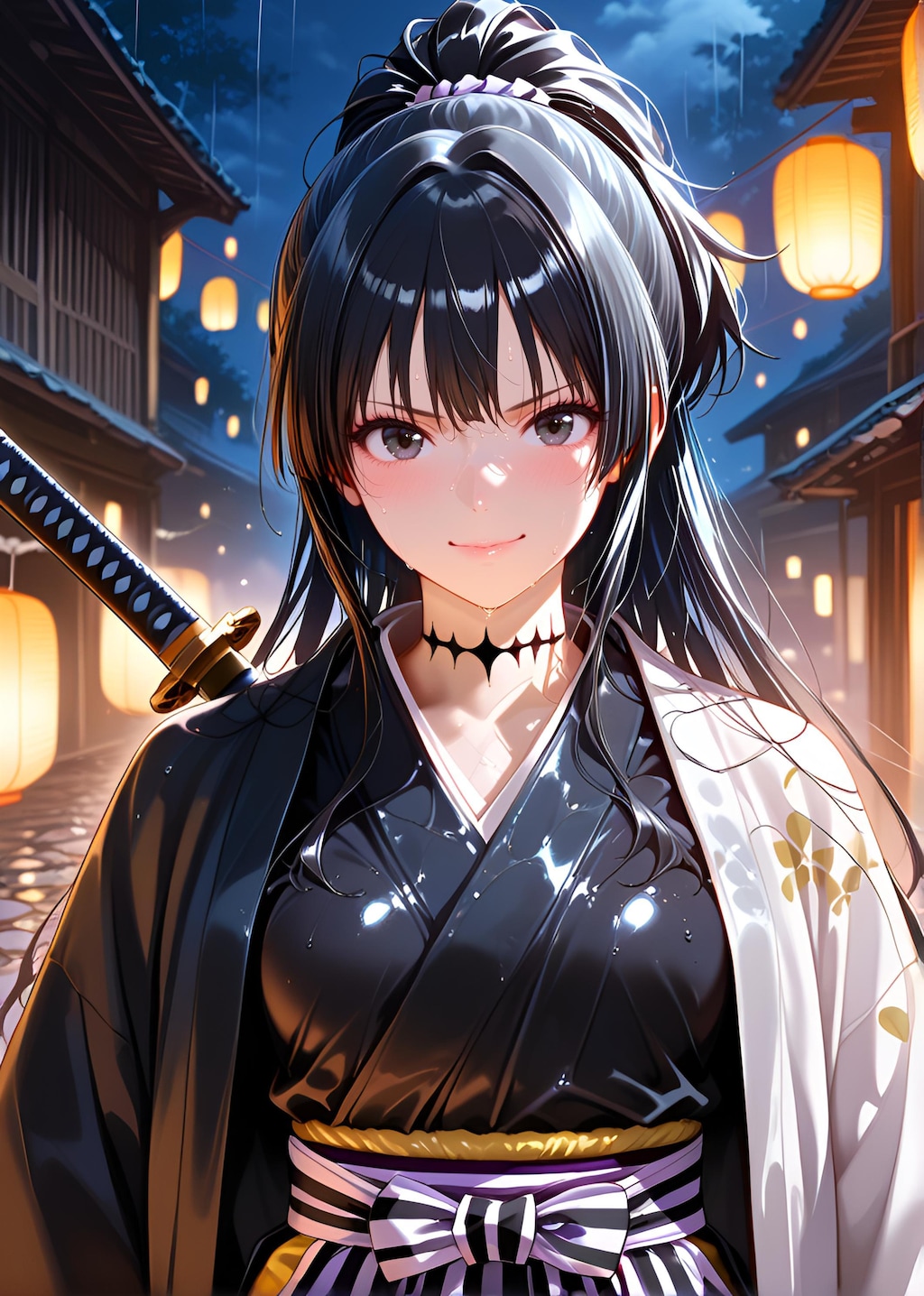 夢乃春樹（YumenoHaruki）　刀剣　帯刀