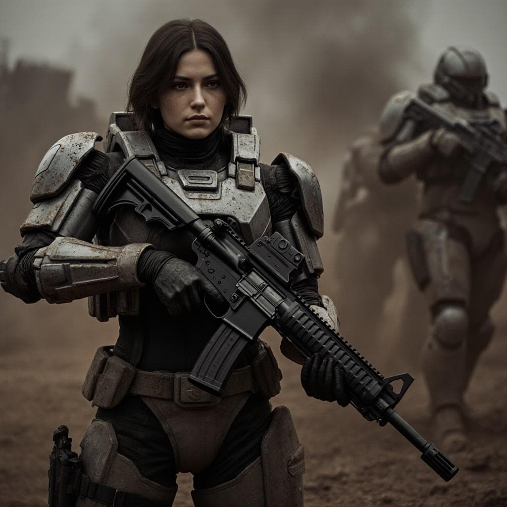 ニール・ブロムカンプ風SF映画のコンセプトアート