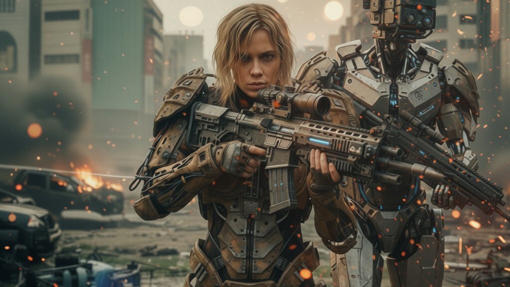 ニール・ブロムカンプ風SF映画のコンセプトアート