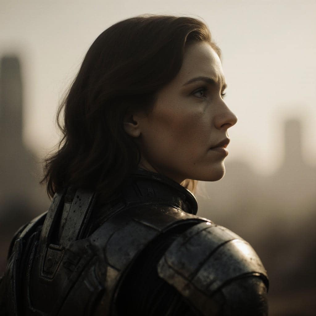 ニール・ブロムカンプ風SF映画のコンセプトアート