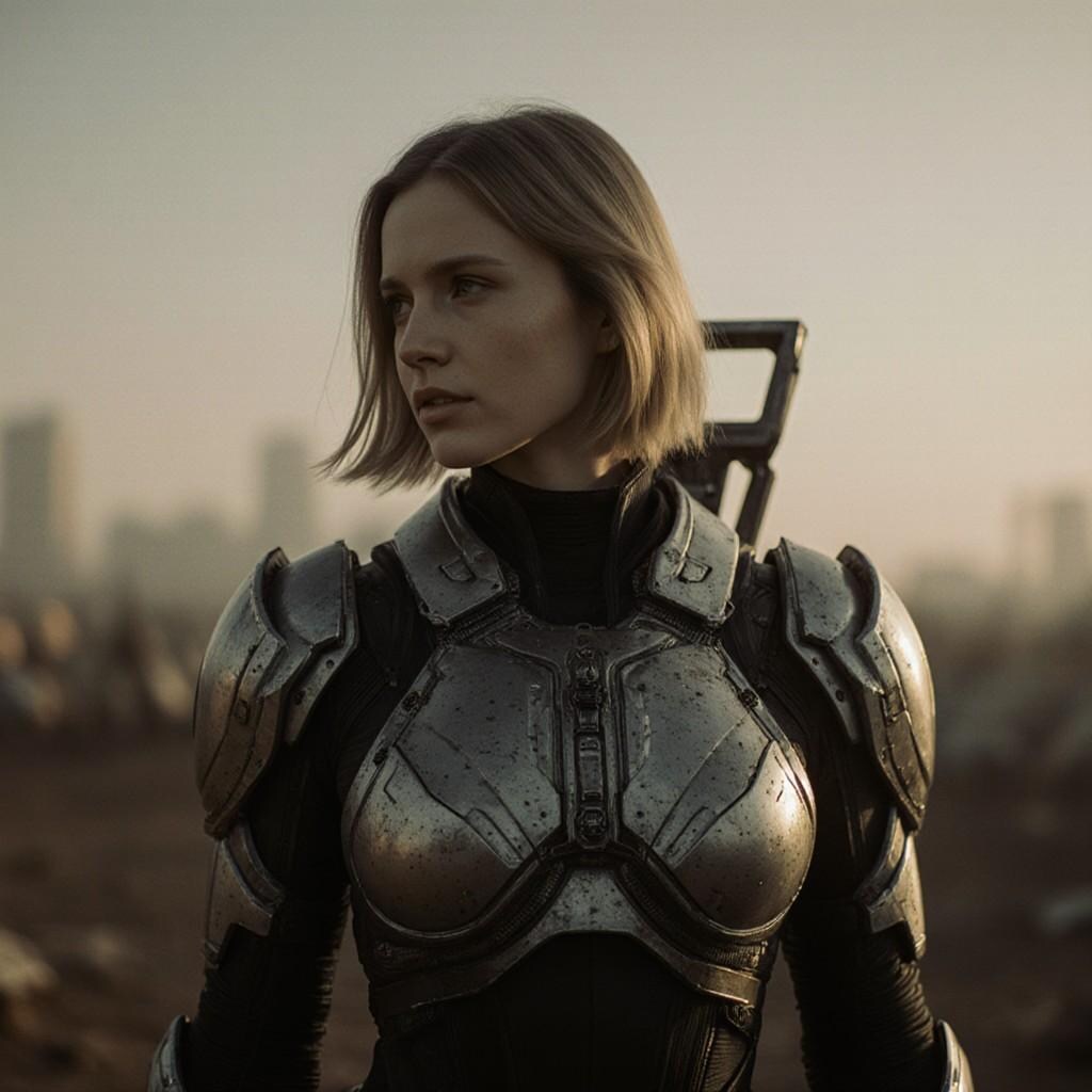 ニール・ブロムカンプ風SF映画のコンセプトアート