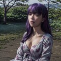 セクシーな普段着コスプレで魅了するリアルな間桐桜と共に辿る、Fateの魔法的な冒険 11枚目