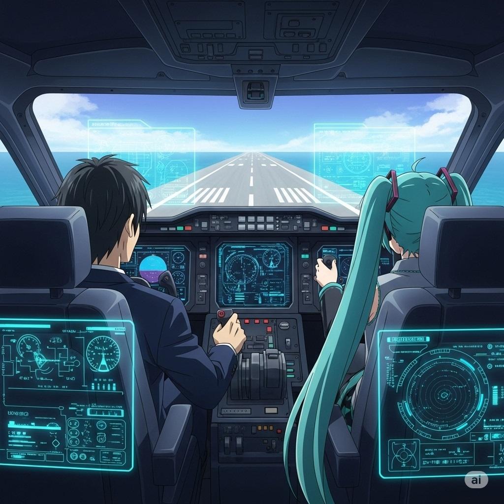 無事、着陸 | の人気AIイラスト・グラビア