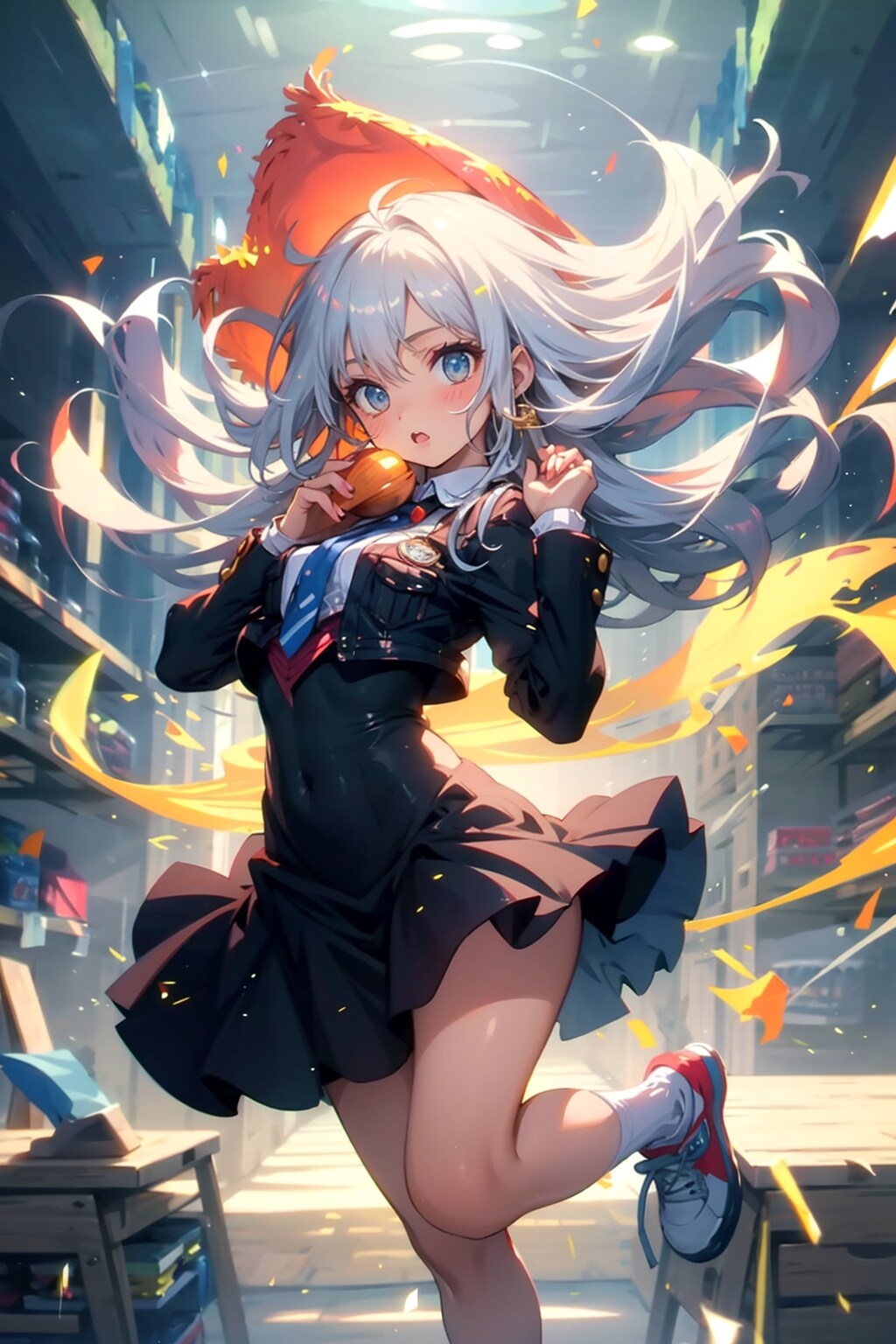 まばゆい閃光と少女　２