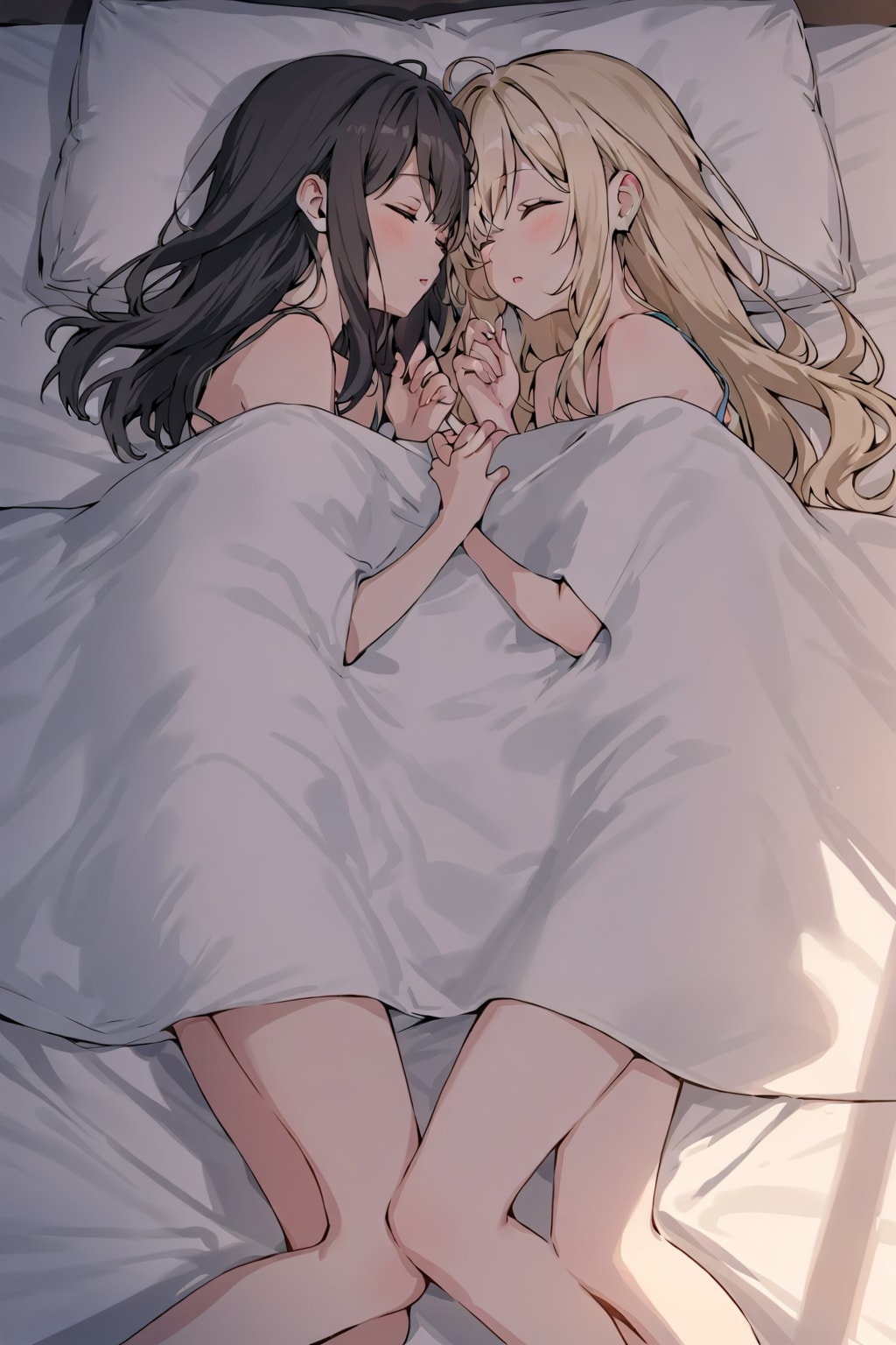 一緒に御眠 | の人気AIイラスト・グラビア